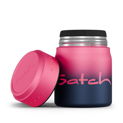 Satch Thermo Lunchbox Pink Graffiti