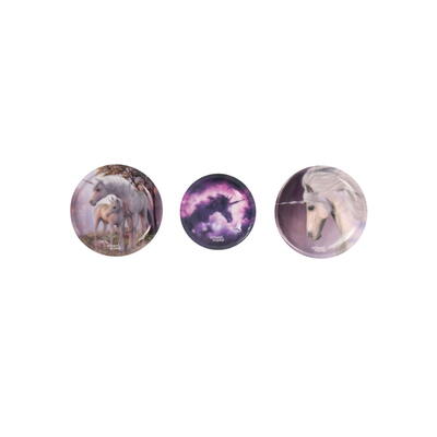 School Mood 3er Patchy-Set, Luisa (Einhorn)