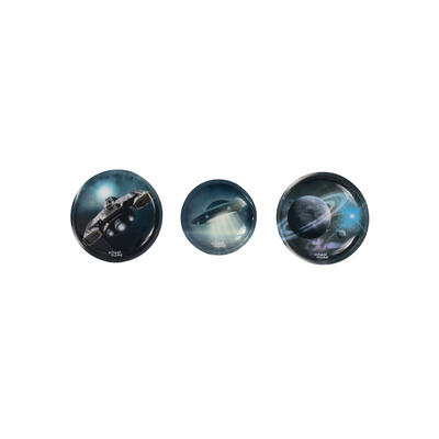 School Mood 3er Patchy-Set, Moritz (Weltall