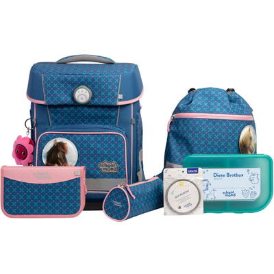 School Mood Champion Maxx Pro Schulranzen-Set 7-tlg. Rainbow