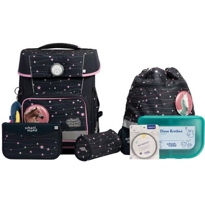 School Mood Champion Pro Schulranzen-Set 7-tlg. Ella (Pony)