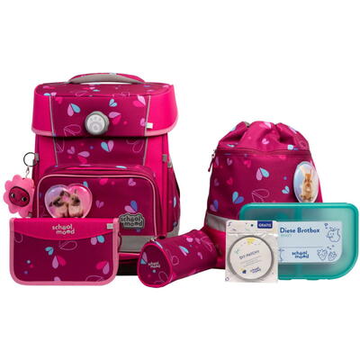 School Mood Champion Pro Schulranzen-Set 7-tlg. Klara (Hschen)