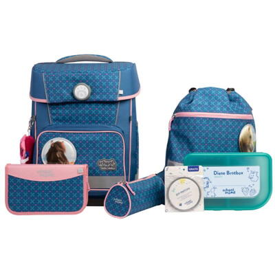 School Mood Champion Pro Schulranzen-Set 7-tlg. Mila (Pferd)