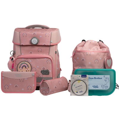 School Mood Champion Pro Schulranzen-Set 7-tlg. Rainbow
