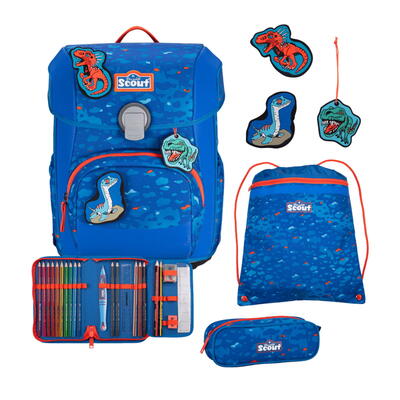 Scout Neo Set 4-teilig - Superflash Blue Dino
