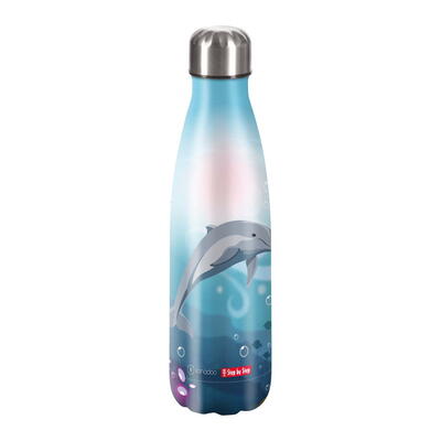 Step by Step Edelstahl-Trinkflasche Dolphin Pippa, 500 ml