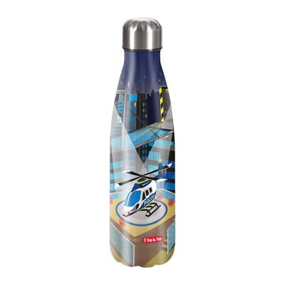 Step by Step Edelstahl-Trinkflasche Helicopter Sam, 500 l