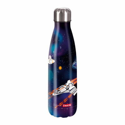 Step by Step Edelstahl-Trinkflasche, Starship Galactus