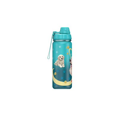 Step by Step - Isolierte Edelstahl-Trinkflasche Sweet Pet