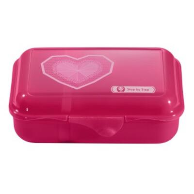 Step by Step Lunchbox Glitter Heart Hazle