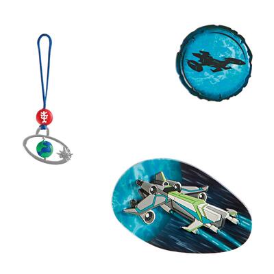 Step by Step MAGIC MAGS, 3-teilig, Space Craft Spike