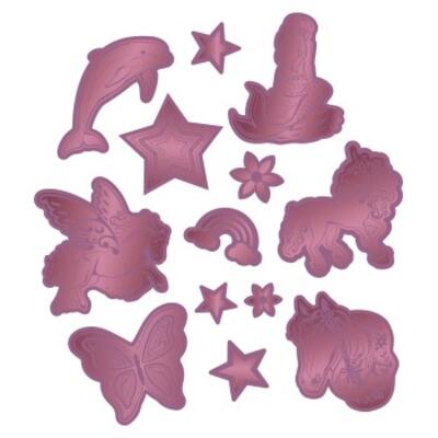 Step by Step Reflektierendes Sticker-Set, rot