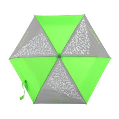 Step by Step Regenschirm, Neon Green, mit reflektierendem Print