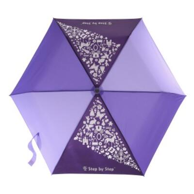 Step by Step Regenschirm, Purple, Magic Rain EFFECT