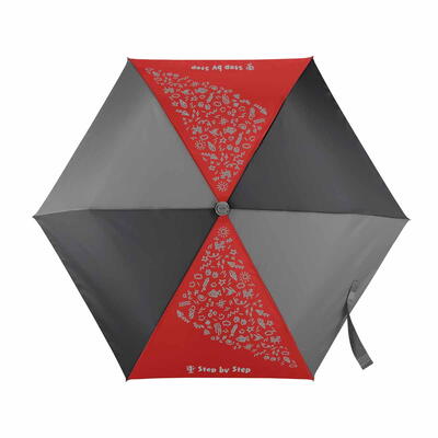 Step by Step Regenschirm Magic Rain EFFECT, Red 