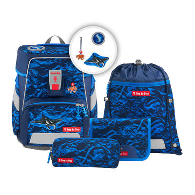 Step by Step SPACE, Schulranzen-Set 5-teilig, Manta Rio