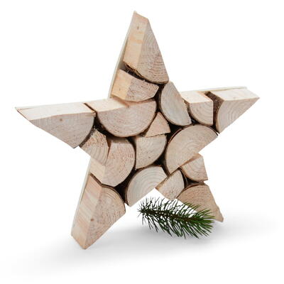 Stern, Holzstern, Holz-Stern, Holzst�ckchen-Stern, Dekostern,Weihnachtsdeko 