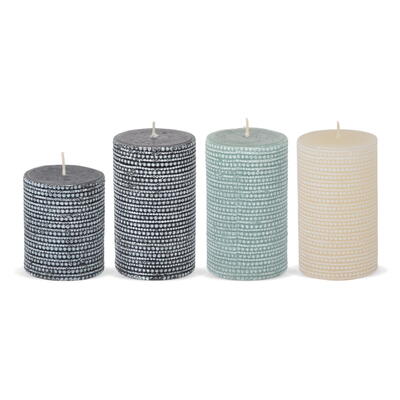Stumpenkerze, Kerzen, Uni-Kerzen, Schmuck-Kerze, Weihnachtskerze, Schmuckkerze