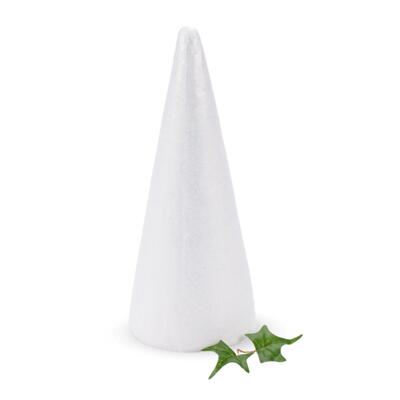 Styroporkegel, Styropor-Kegel, Kegel aus Styropor, Styroporform, Styrofoam-Kegel
