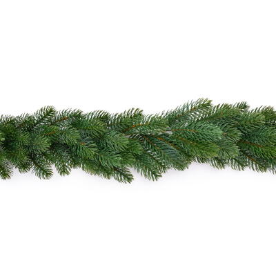 Tannengirlande grn, Girlande, knstliche Girlande, Dekogirlande Tanne, Weihnachtsdeko, Wintergirlande