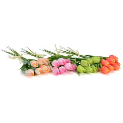 Pflanzen Deko L 38 cm Edelweiß 3 Blüten künstliche Blumen Floristik