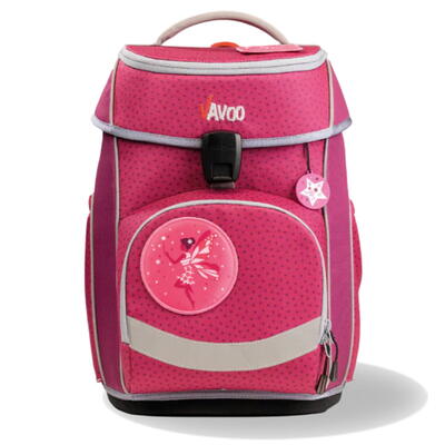Vavoo Quin Pro, Schulranzen-Set 6-teilig, Purple