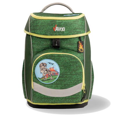 Vavoo Quin, Schulranzen-Set 6-teilig, Green
