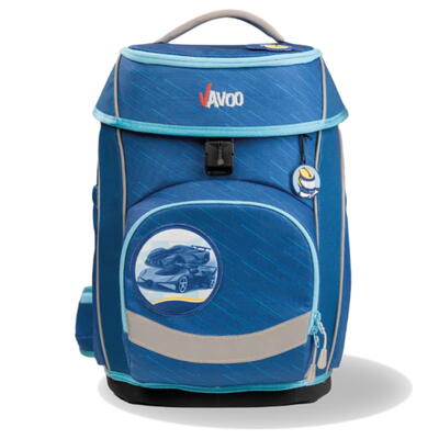 Vavoo Quin light, Schulranzen-Set 6-teilig, Blue