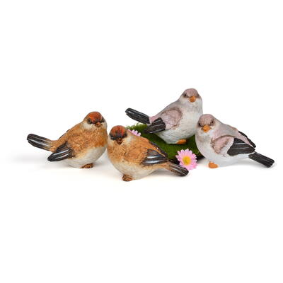 Vogel aus Polyresin, Deko-Vogel, Dekofiguren Vgel
