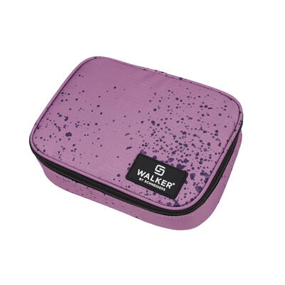 Walker Pencil Box Large, Mppchen- Purple Splash