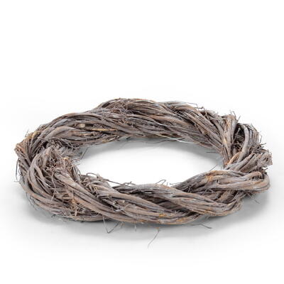 Weidenzweig-Kranz, Weidenkranz, Kranz, T�rkranz, Dekokranz, Rustikaler Kranz