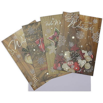 Weihnachts-Karten, Grußkarten, Weihnachtsgrußkarten