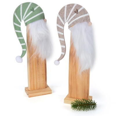 Wichtel Perito, Holzwichtel, Dekowichtel, Weihnachtsdeko, Winterdeko, Wichteldeko