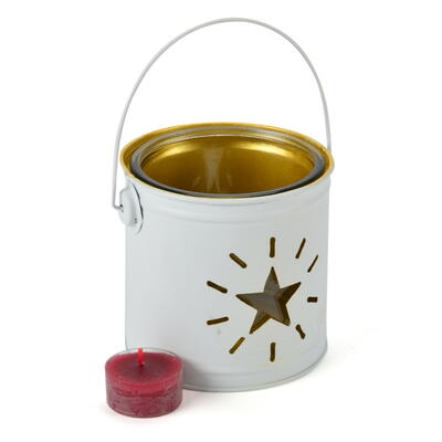 Windlicht Sternenzauber, Kerzenglas, Kerzenhalter, Weihnachtsdeko