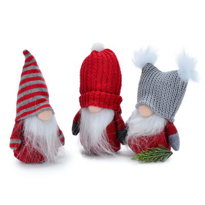 Wollstrickwichtel, Weihnachtsmann, Nikolaus, Filz-Nikolaus, Weihnachtsmann aus Filz, Filz-Weihnachtsmann, Wichtel, Filz-Wichtel,
