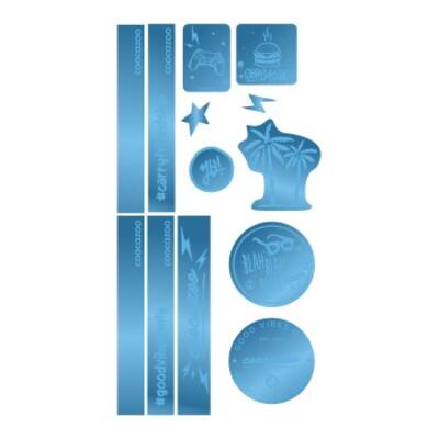 coocazoo  Reflektierendes Sticker-Set, Blue