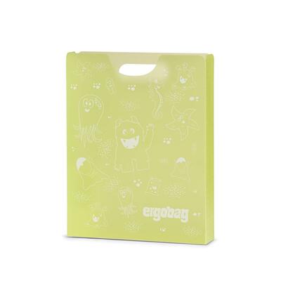 ergobag Heftebox, Monster Gelb