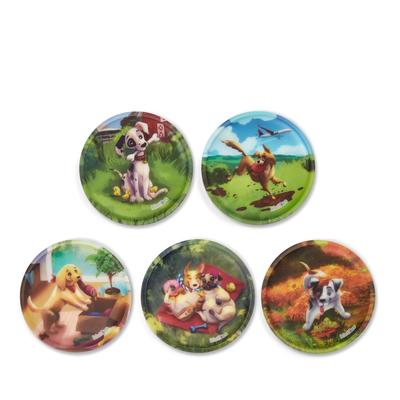 ergobag Klettie-Set, 5-teilig, Hundewelpen