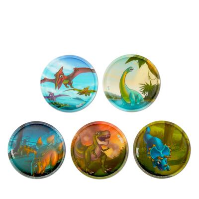 ergobag Kletties-Set, 5-teilig, Dinosaurier Park