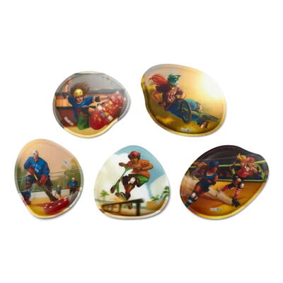 ergobag Kletties-Set, Skate-Roller