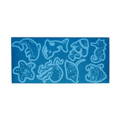 ergobag Reflexie-Sticker Set, blau 