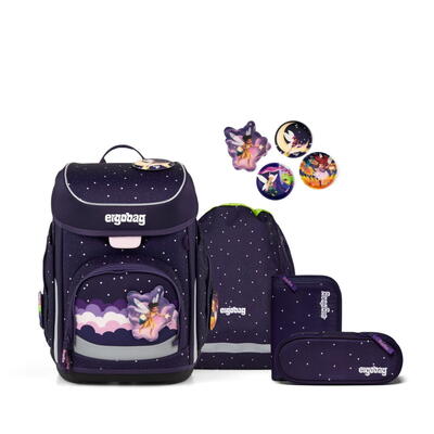 ergobag Schulranzen Cubo, SternguckBr, Reflex Edition