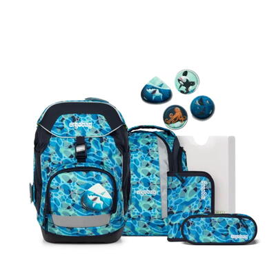 ergobag Schulranzen Pack, 6-teilig, AbtauchBr