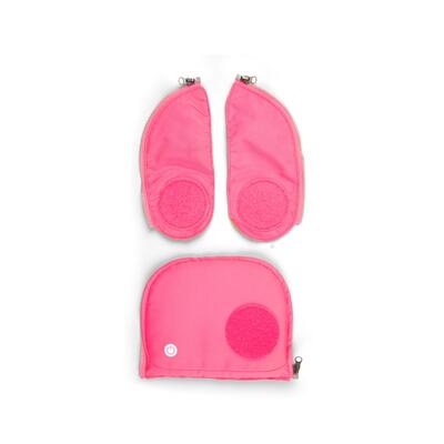 ergobag Seitentaschen Reflex Zip-Set, pink