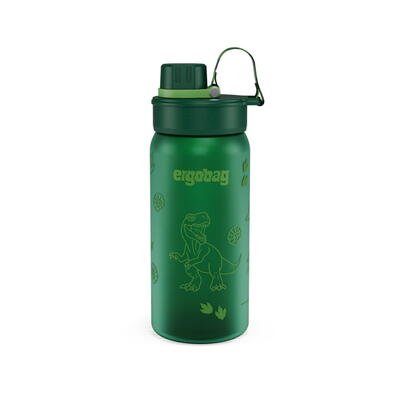 ergobag-Trinkflasche Tritan, Dinosaurierer gr�n