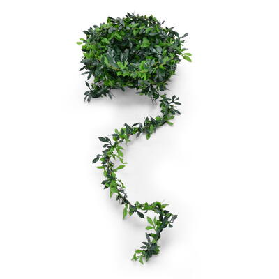 k�nstliche Bl�ttergirlande, Blattgirlande, Girlande Bl�tter Deko, k�nstliche Girlande gr�n